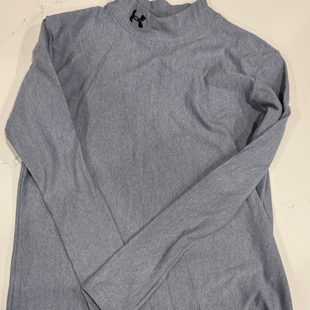 Under Armour Kids Long Sleeve Tee - Heather Gray
